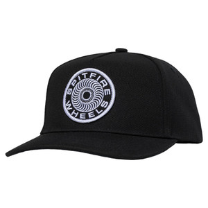 Spitfire Classic 87 Swirl Black Snapback Hat