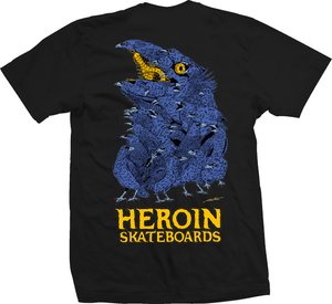 Heroin Crow Black T-Shirt