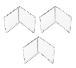 CD Clear Case Set Of 3