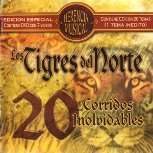 Los Tigres Del Norte - 20 Corridos Inolvidables *Double CD *USED