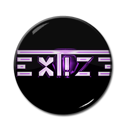 Extize - Pink Logo 1" Pin