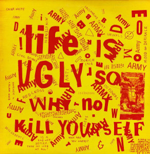 Life Is Ugly So Why Not Kill Yourself: Red Cross Descendents Anti Minutemen China White *Color  LP *NEW