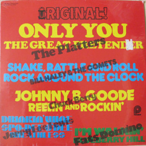Original - Only You: Platters Chuck Berry Jerry Lewis Fats Domino LP *USED