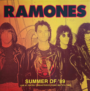 Ramones - Summer Of '89 Roma Live LP *NEW