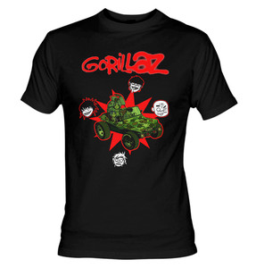 Gorillaz - Jeep T-shirt 