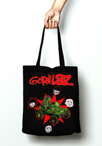 Gorillaz - Jeep Premium Tote Bag