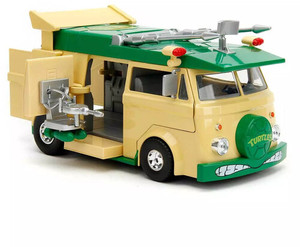 Tmnt - Party Wagon 1:24 Die Cast