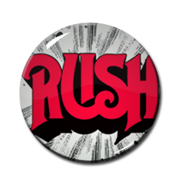 Rush - Logo 1" Pin
