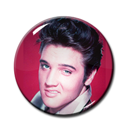 Elvis Presley 1" Pin