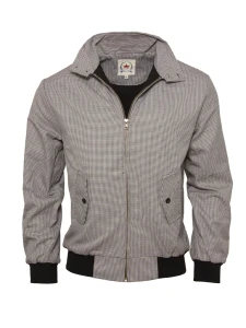 Harrington Dogtooth Jacket