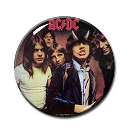 AC/DC - Highway to Hell 1" Pin