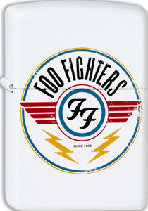 Foo Fighters - Logo White Pocket Dragon