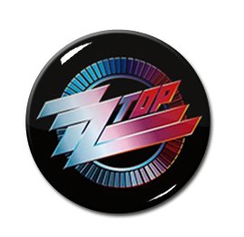 ZZ Top - Logo 1" Pin