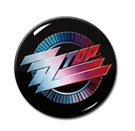 ZZ Top - Logo 1" Pin