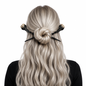 3D Crow Hair Sticks