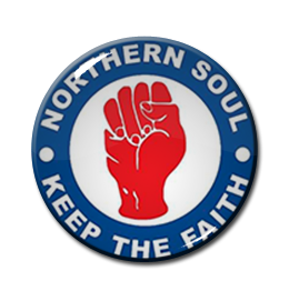 Northern Soul - Keep the Faith 1" Pin