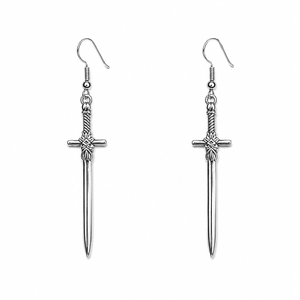 Metallic Dagger Earrings