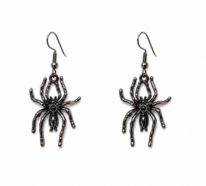 3D Spider Earrings