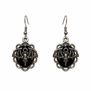 Batty Cameo Earrings
