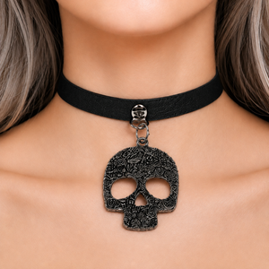 Metal Skull Charm