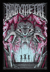 Babymetal Wolves 10,5x15 Sublimated Backpatch
