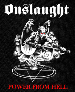 Onslaught - Power From Hell 12x14" Printed Backpatch