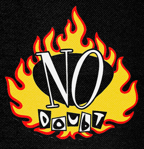 No doubt - Logo 13x12" Printed Backpatch