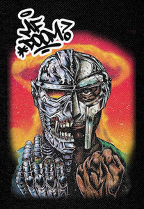 MF Doom - Czarface Meets Metal Face 17x12" Printed Backpatch