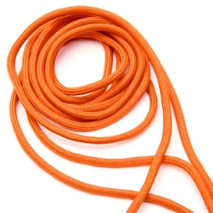 8i Boot 150cm Orange Round Poly Laces