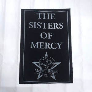 Sisters of Mercy - Merciful Release 10.5x15.5" Printed Backpatch