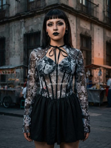 Kitties Burbuja Mesh Dress * One Size *