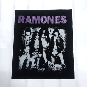 Ramones - Picture 12x14" Printed Backpatch
