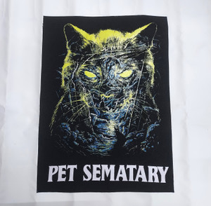 Pet Sematary 11.5x15.5" Printed Backpatch