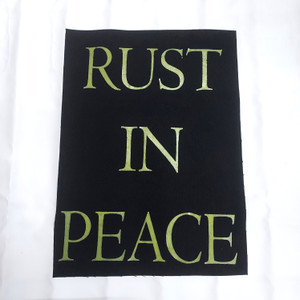 Megadeth - Rust in Peace Leyend 11.5x15.5" Printed Backpatch