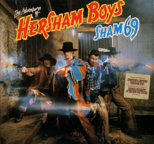 Sham 69 - The Adventures Of Hersham Boys *Double Lp Uk Press 1979 LP *USED