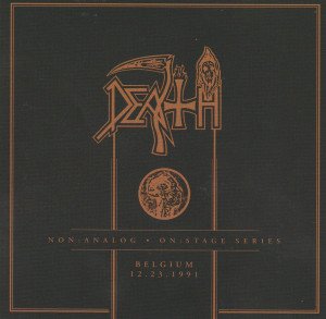 Death - Non:Analog - On:Stage Series - Belgium 12-23-1991 CD *NEW