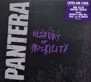 Pantera - History Of Hostility * Digipack Euro Press CD *NEW