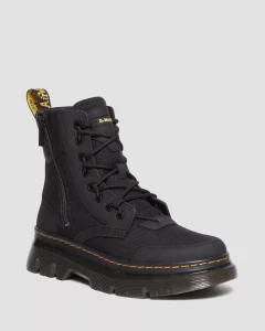 Dr Martens Tarik Zip Poly & Leather Utility  Lace Up Boots