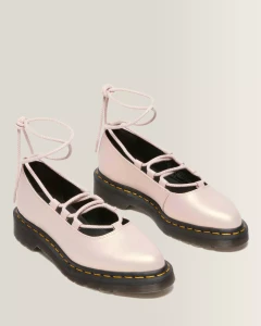 Dr Martens  Elphie II Iridescent Leather Ballet Flats