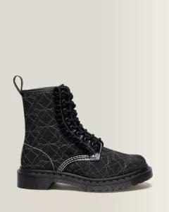 Dr Martens 1460 Frill Leather Women's Lace Up Boots