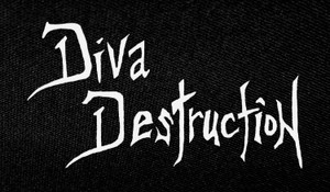 Diva Destruction - Logo 4x6.5" Printed Patch