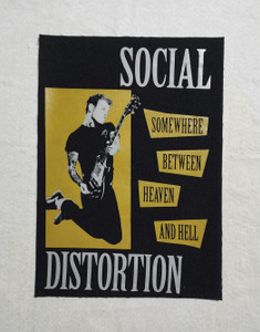 Social Distortion - Somewhere 12.5x17" Printed Backpatch