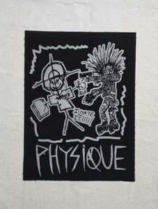Physique - I Hate It 12x16" Printed Backpatch