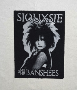 Siouxsie And The Banshees - A Kiss 12x17" Printed Backpatch