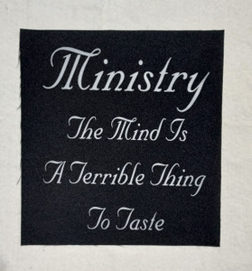 Ministry - The Mind Legend 12x13" Printed Backpatch