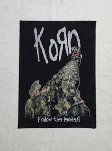 Korn - Follow The Leader 12x16.5" Printed Backpatch