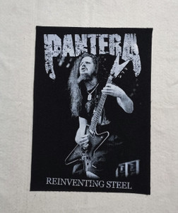 Pantera - Reinventing Steel 12x17" Printed Backpatch