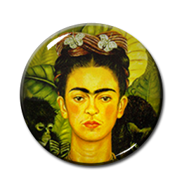 Frida Kahlo 1.5" Pin