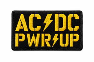 AC/DC -  Pwr Up 4x2.25" Embroidered Patch 