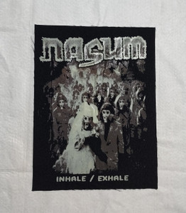 Nasum - Inhale-Exhale 11.5X15.5" Printed Backpatch